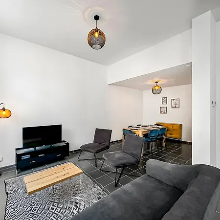 Spacieuse Maison, 4 Chambres, Wi-fi Et Parking * Tourcoing